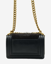 Chanel Boy Mini Raccoon Bag 2019