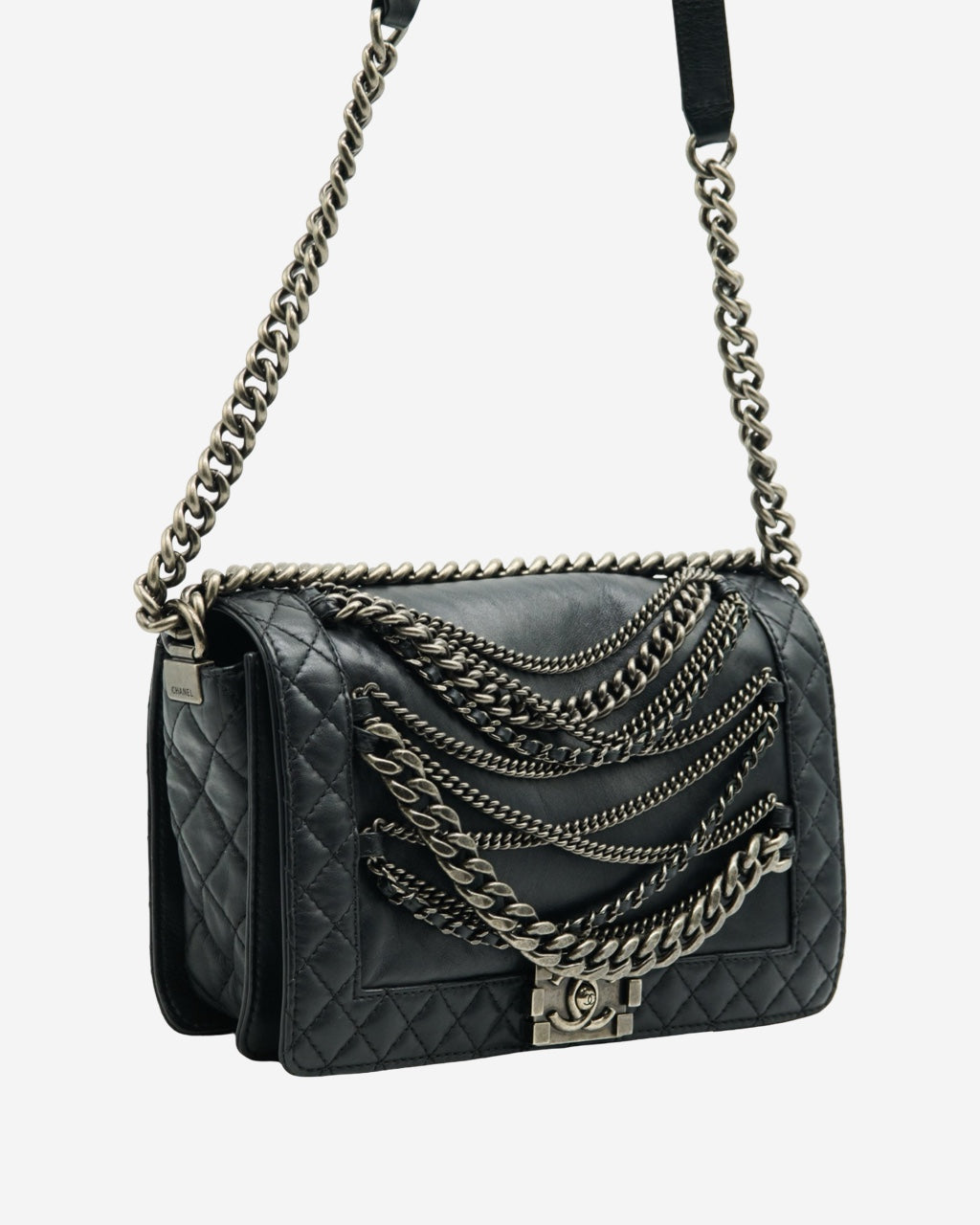 Chanel Le Boy Medium Chain Bag 2013-2014