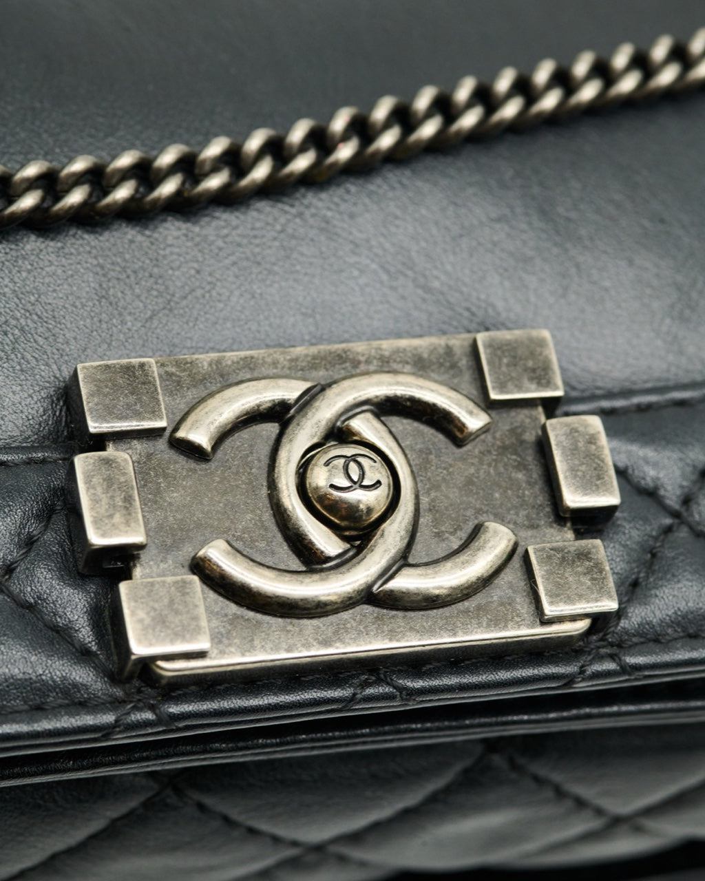 Chanel Le Boy Medium Chain Bag 2013-2014