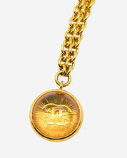 Collar Chanel CC Medaillon