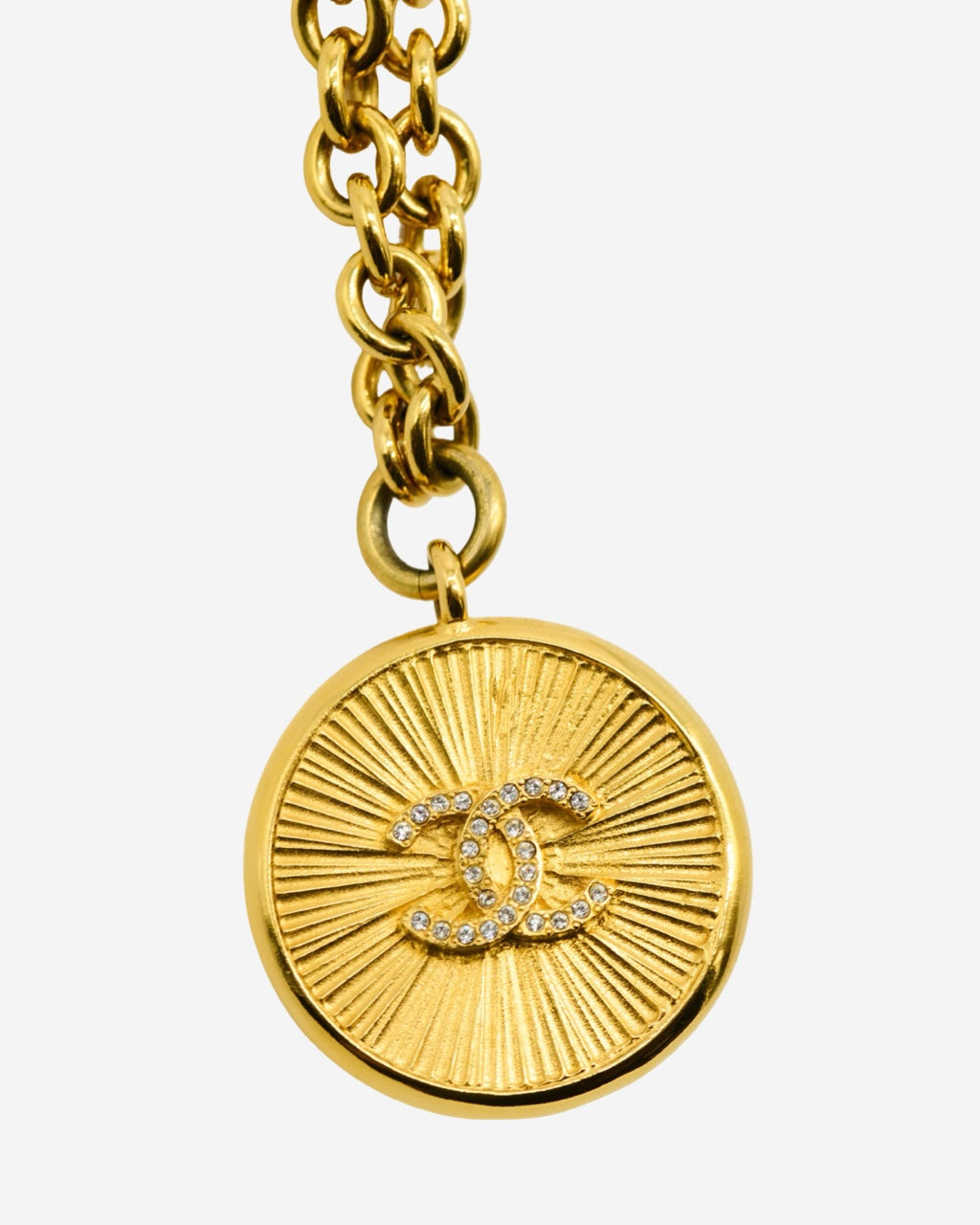 Collar Chanel CC Medaillon