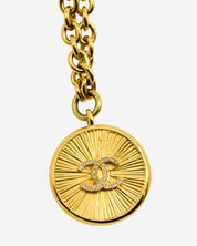 Collar Chanel CC Medaillon