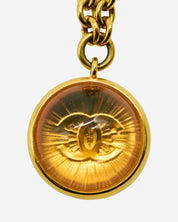 Collar Chanel CC Medaillon