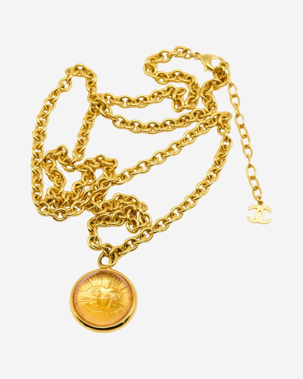 Collar Chanel CC Medaillon
