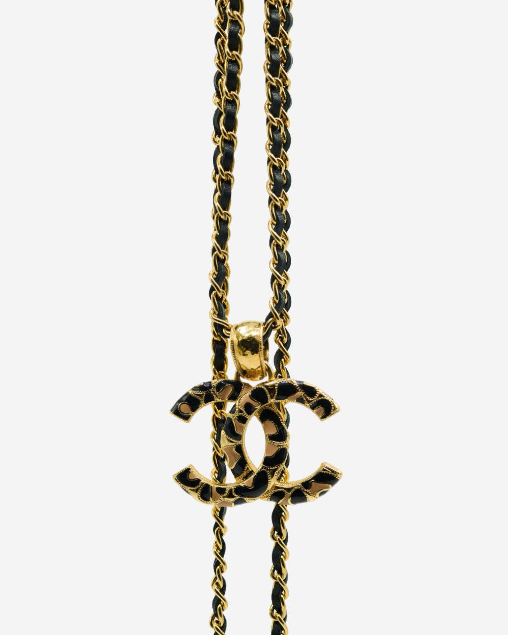Collar Chanel CC Heart