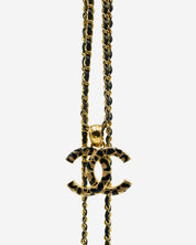 Collar Chanel CC Heart