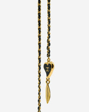 Collar Chanel CC Heart