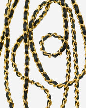 Collar Chanel CC Heart