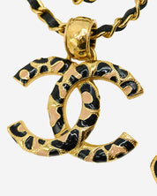 Collar Chanel CC Heart