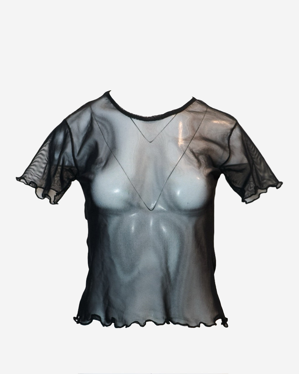 Versace Jeans Mesh Top