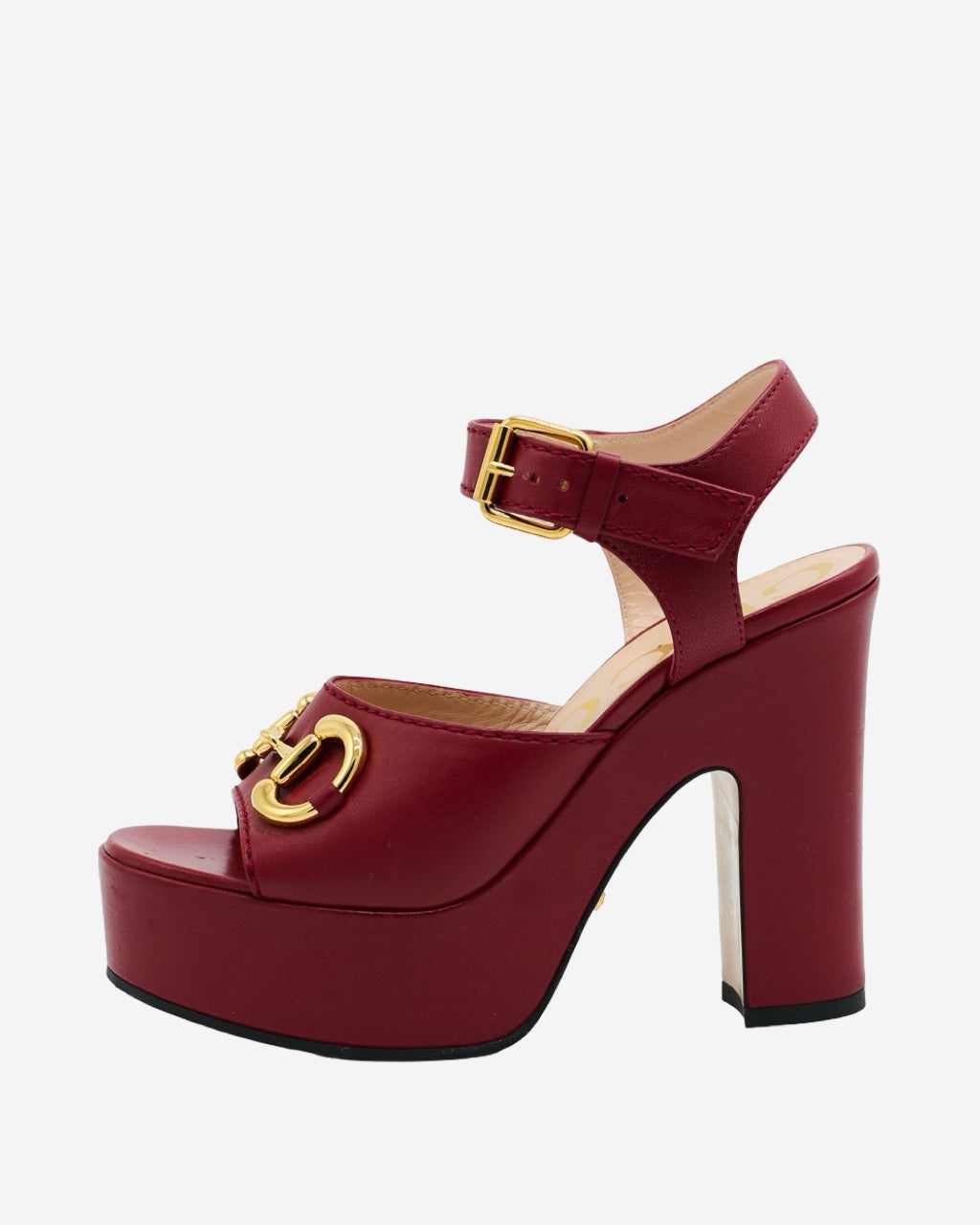 Gucci Horsebit Platform Heels 35.5