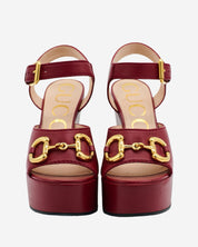 Gucci Horsebit Platform Heels 35.5