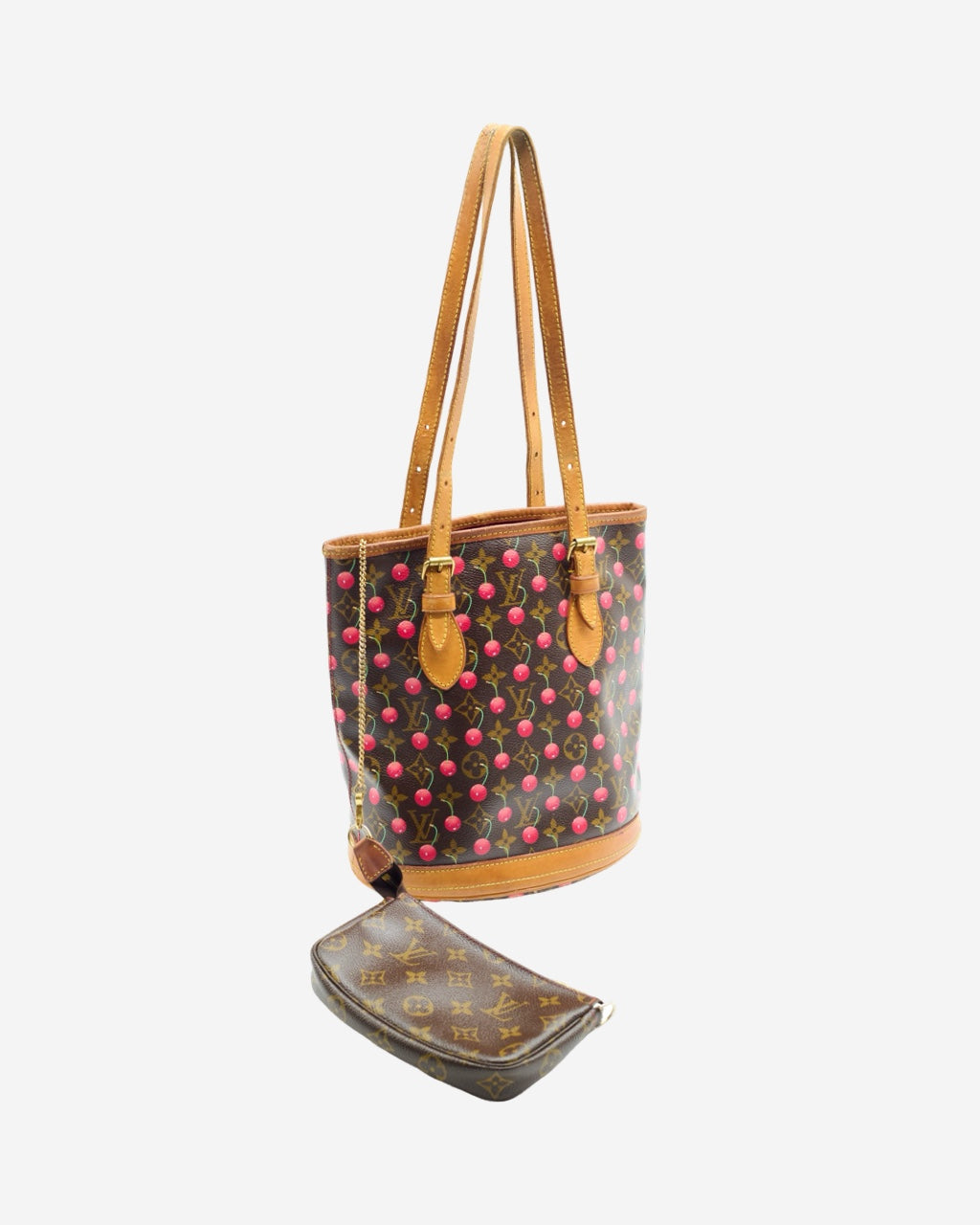 Bolsa Louis Vuitton x Murakami Bucket Cerises – Irene Buffa