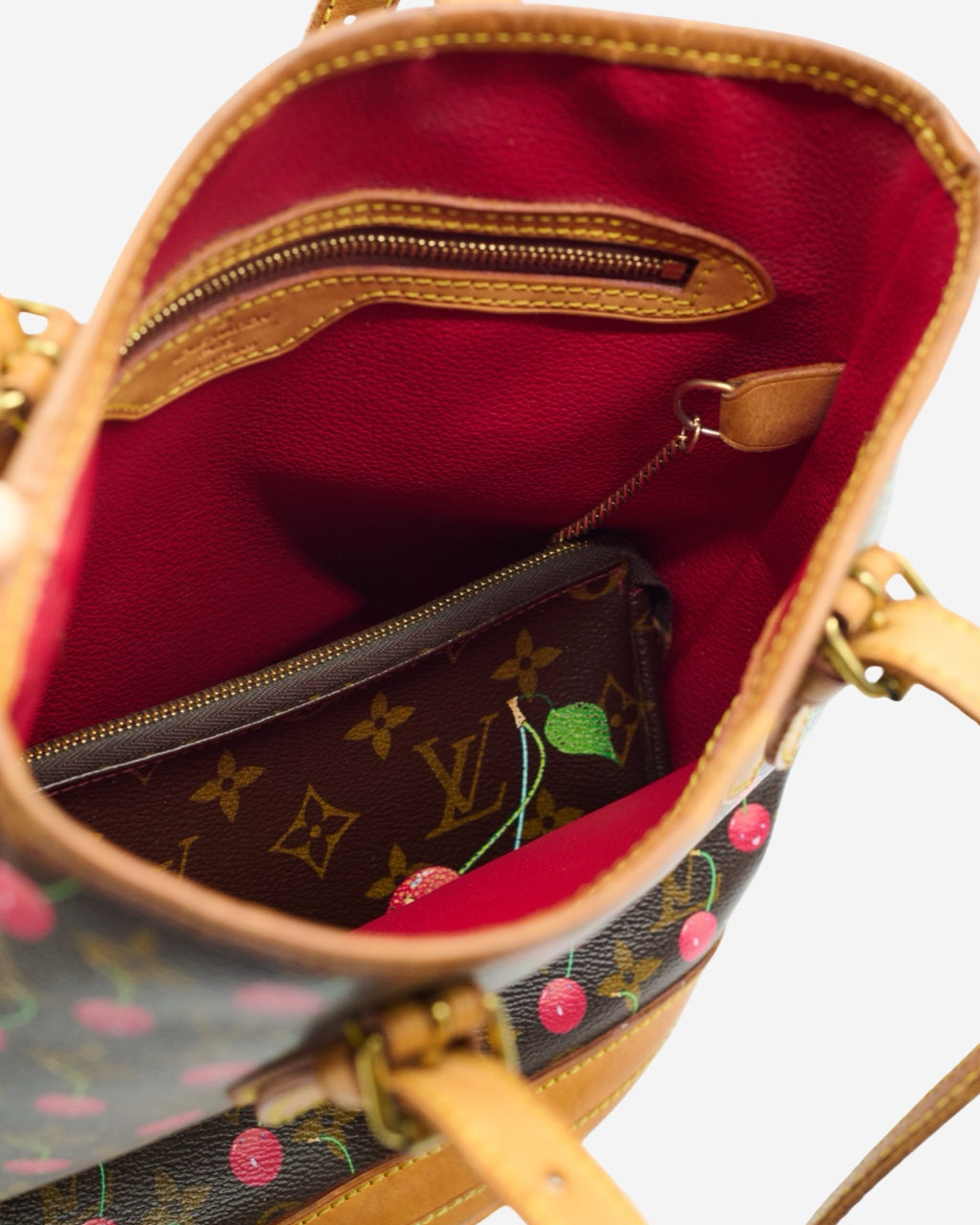 Bolsa Louis Vuitton x Murakami Bucket Cerises – Irene Buffa