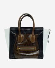 Bolsa Celine Luggage Serpiente