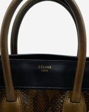 Bolsa Celine Luggage Serpiente