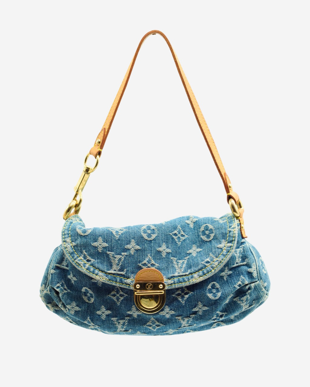 Louis Vuitton Pleaty Denim Bag – Irene Buffa