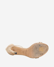 Tacones Jimmy Choo Beige Rhinestones 37.5