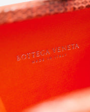 Clutch Bottega Veneta Intrecciato Naranja