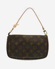 Bolsa Louis Vuitton Pochette Canvas Monogram