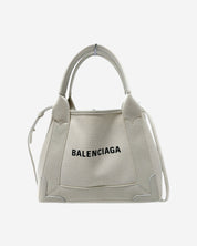Balenciaga Navy Cabas Bag