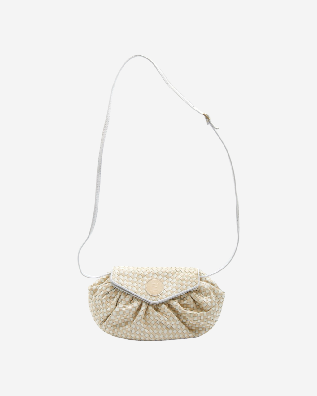 Clutch Vintage Fendi Nude