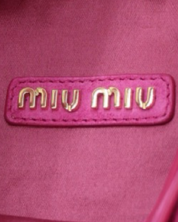 Bolsa Miu Miu Mini Wader