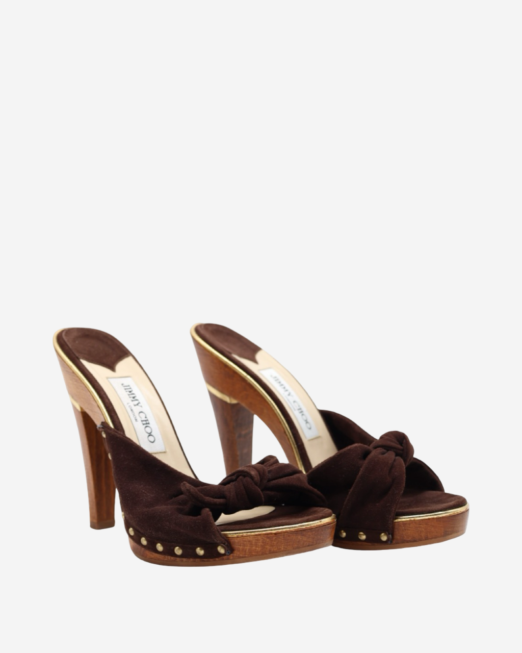 Vintage Jimmy Choo Bow Heels 39