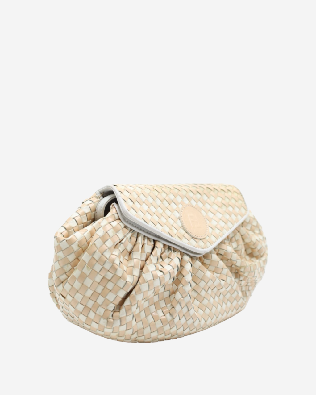 Clutch Vintage Fendi Nude