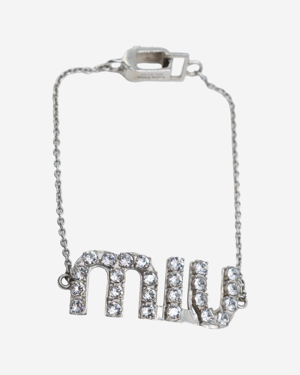 Miu Miu Rhinestone Bracelet