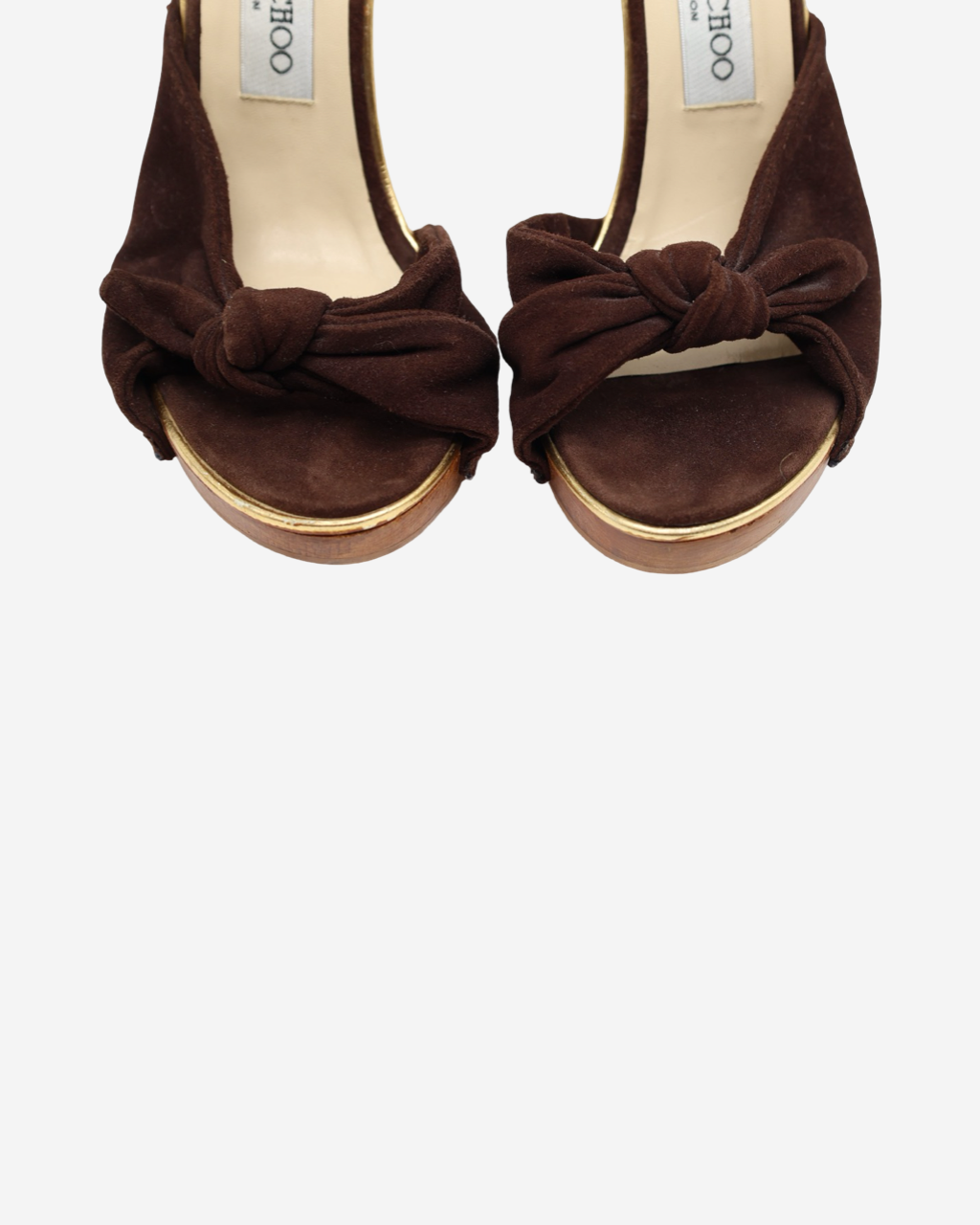 Vintage Jimmy Choo Bow Heels 39