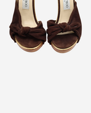Vintage Jimmy Choo Bow Heels 39