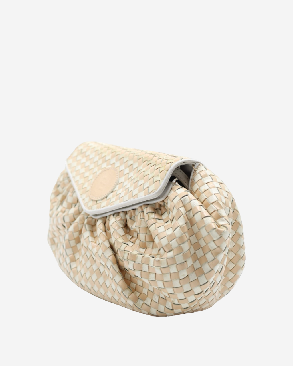 Clutch Vintage Fendi Nude