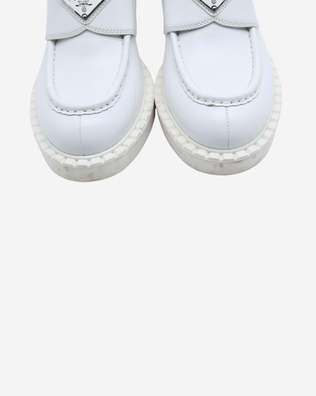 Prada Chocolate Loafers 37