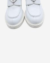 Prada Chocolate Loafers 37