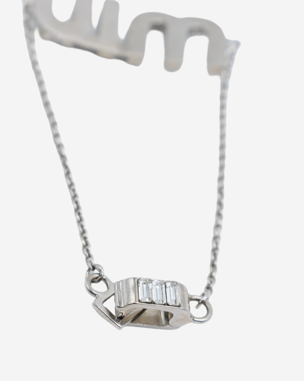 Miu Miu Rhinestone Bracelet