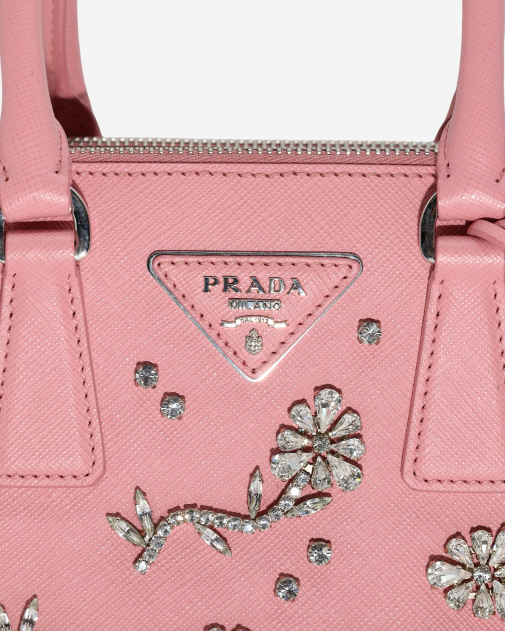 Bolsa Prada Mini Galleria Rhinestones