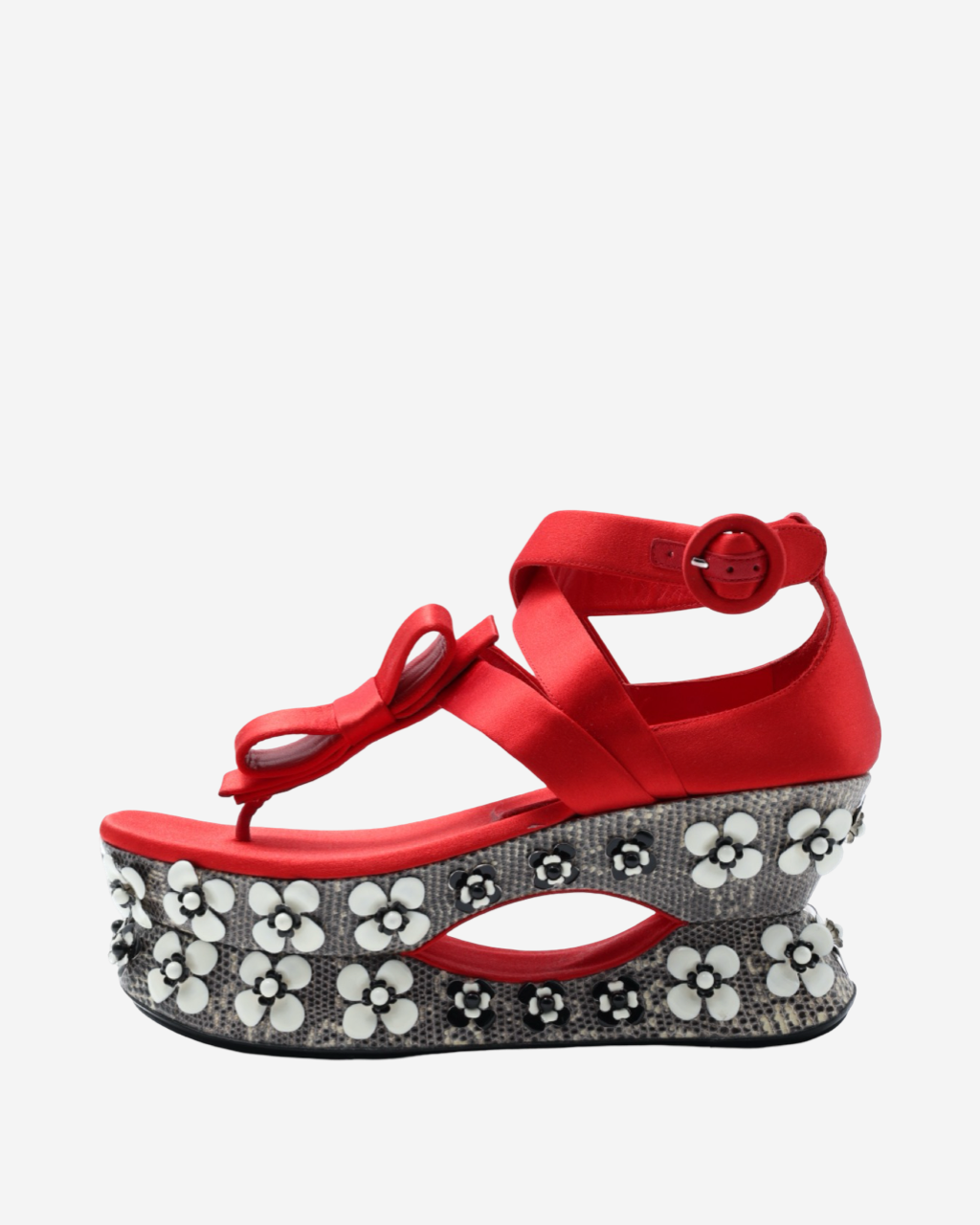 Sandalias Prada Satín 38