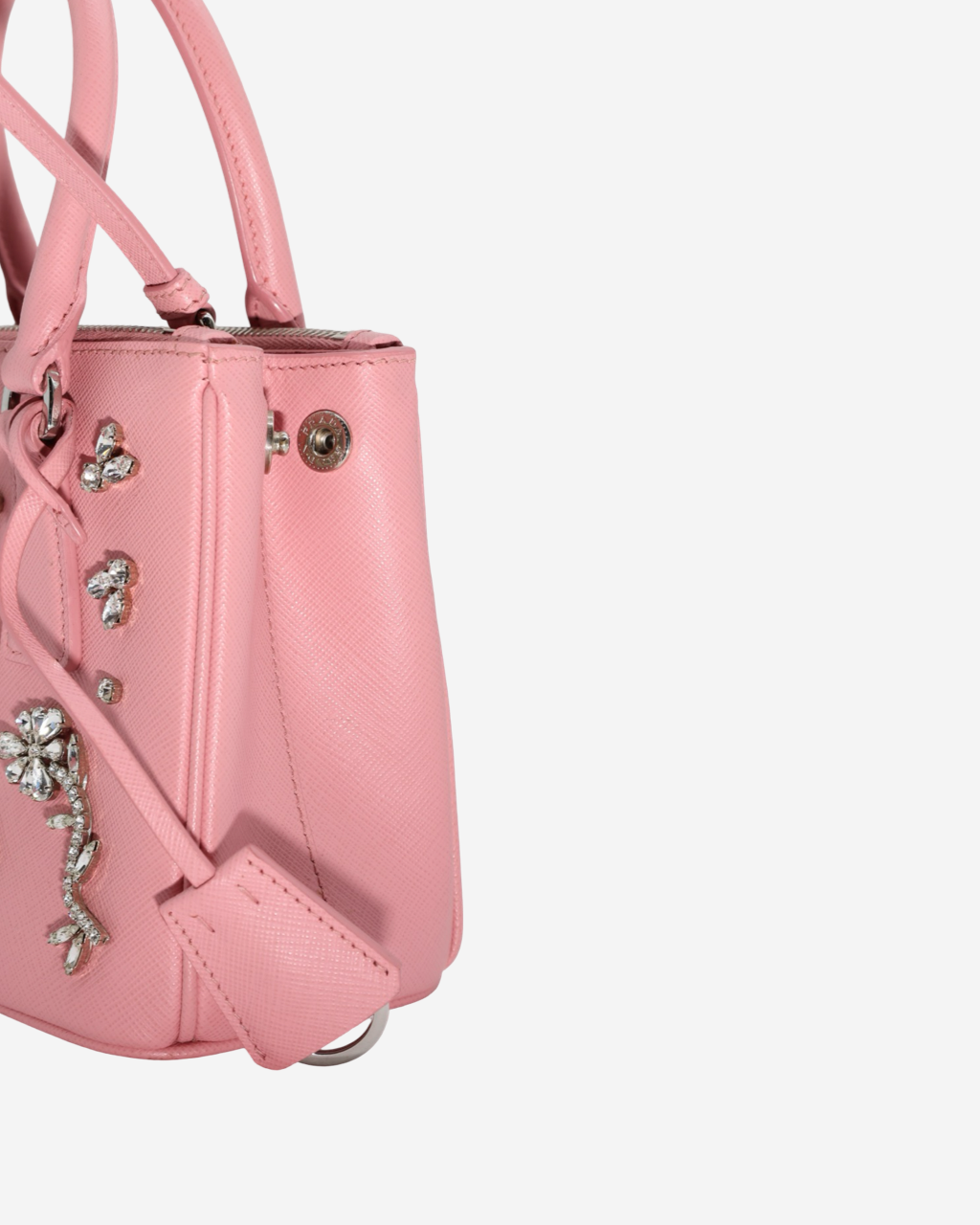 Bolsa Prada Mini Galleria Rhinestones