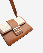 Fendi Flat Baguette Zucca Bag