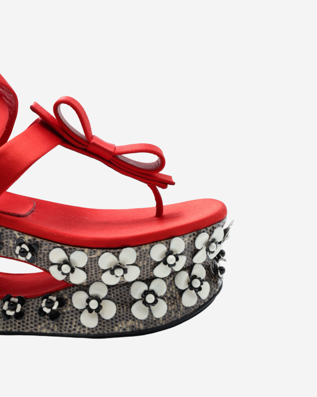 Sandalias Prada Satín 38