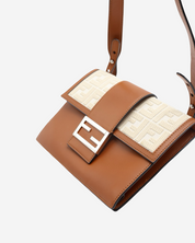 Fendi Flat Baguette Zucca Bag