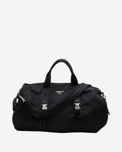 Prada Bowling Weekender Nylon Bag