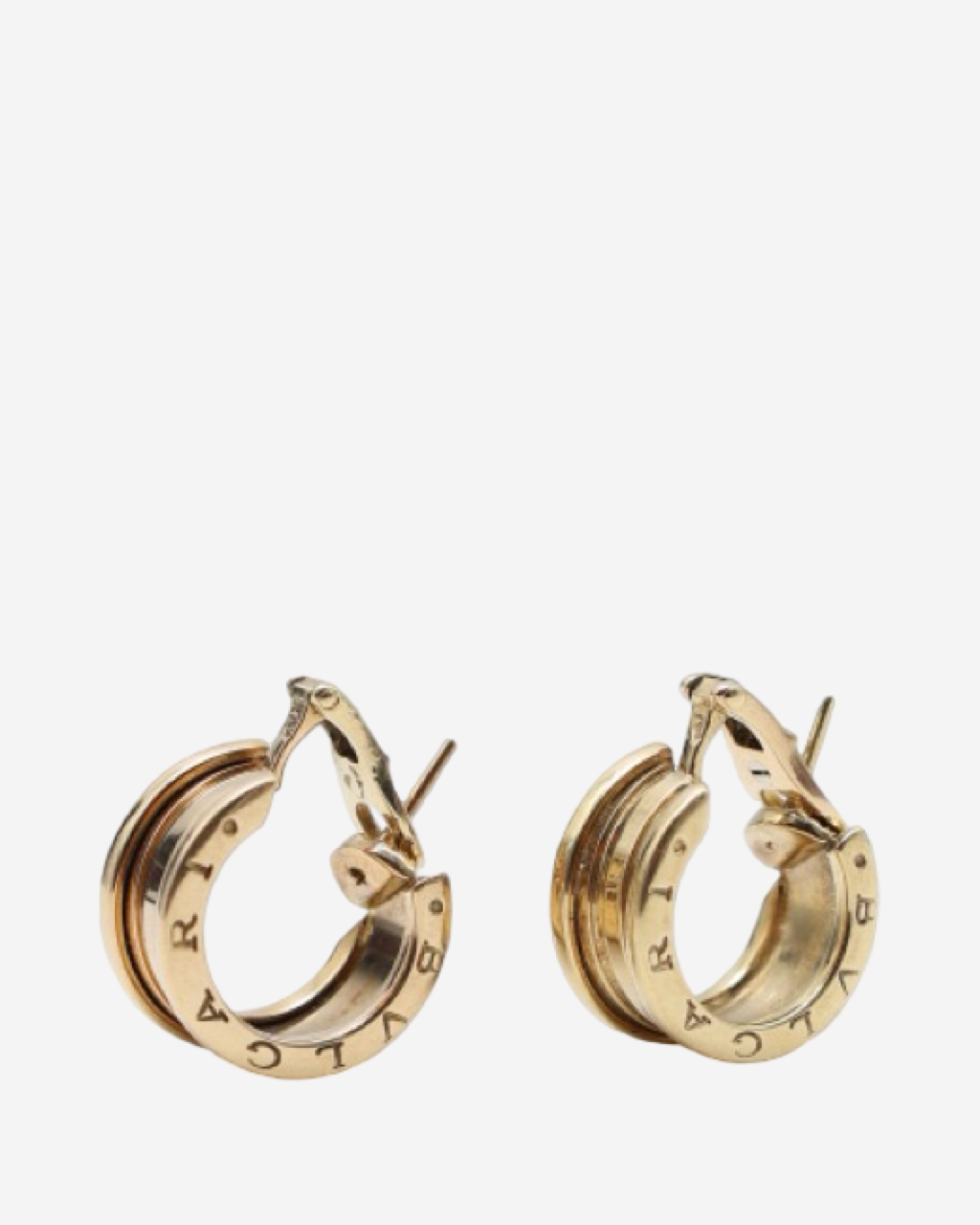 Bvlgari 18k Gold Bzero Earrings
