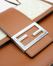 Fendi Flat Baguette Zucca Bag