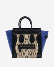 Celine Luggage Python Bag