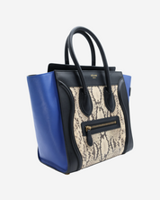 Celine Luggage Python Bag