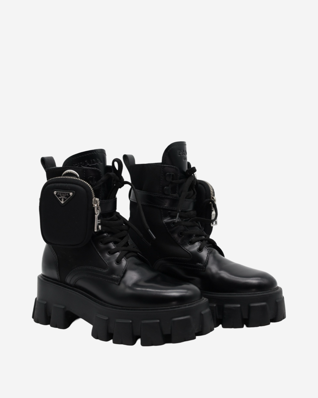Botas Prada Monolith 37