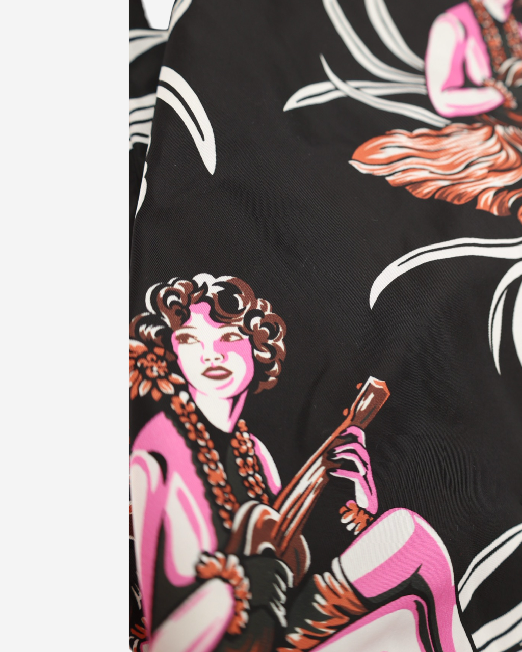 Bolsa Tote Prada Printed Nylon