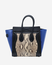 Celine Luggage Python Bag